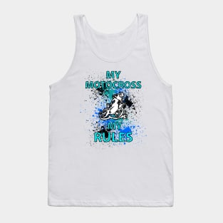 Motocross Biker Freestyle Stunt Tank Top